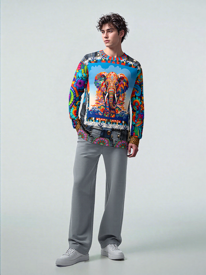 Elephant on Psychedelics Unisex Sweatshirt (Gold Label)