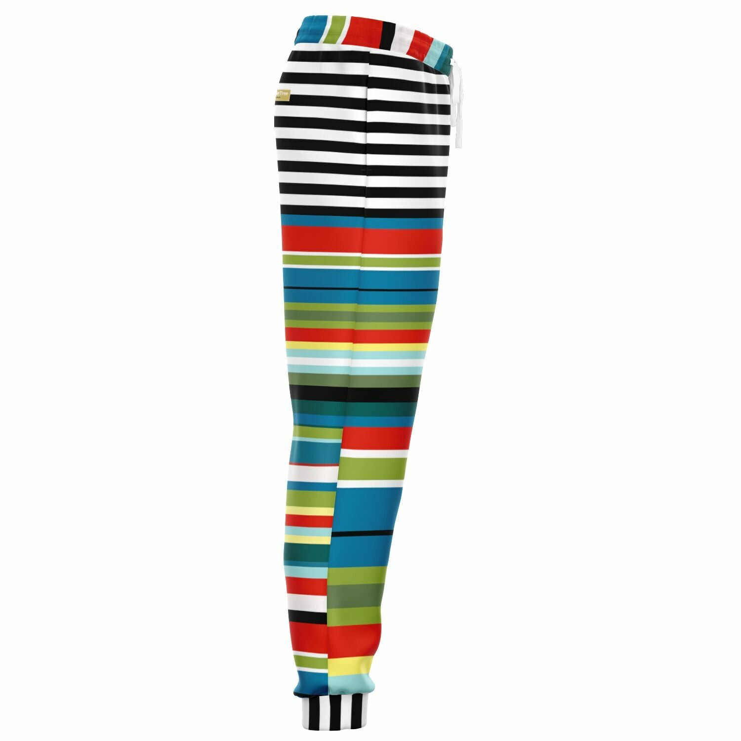 Everglades Rainbow Jailhouse Stripe Eco-Poly Joggers