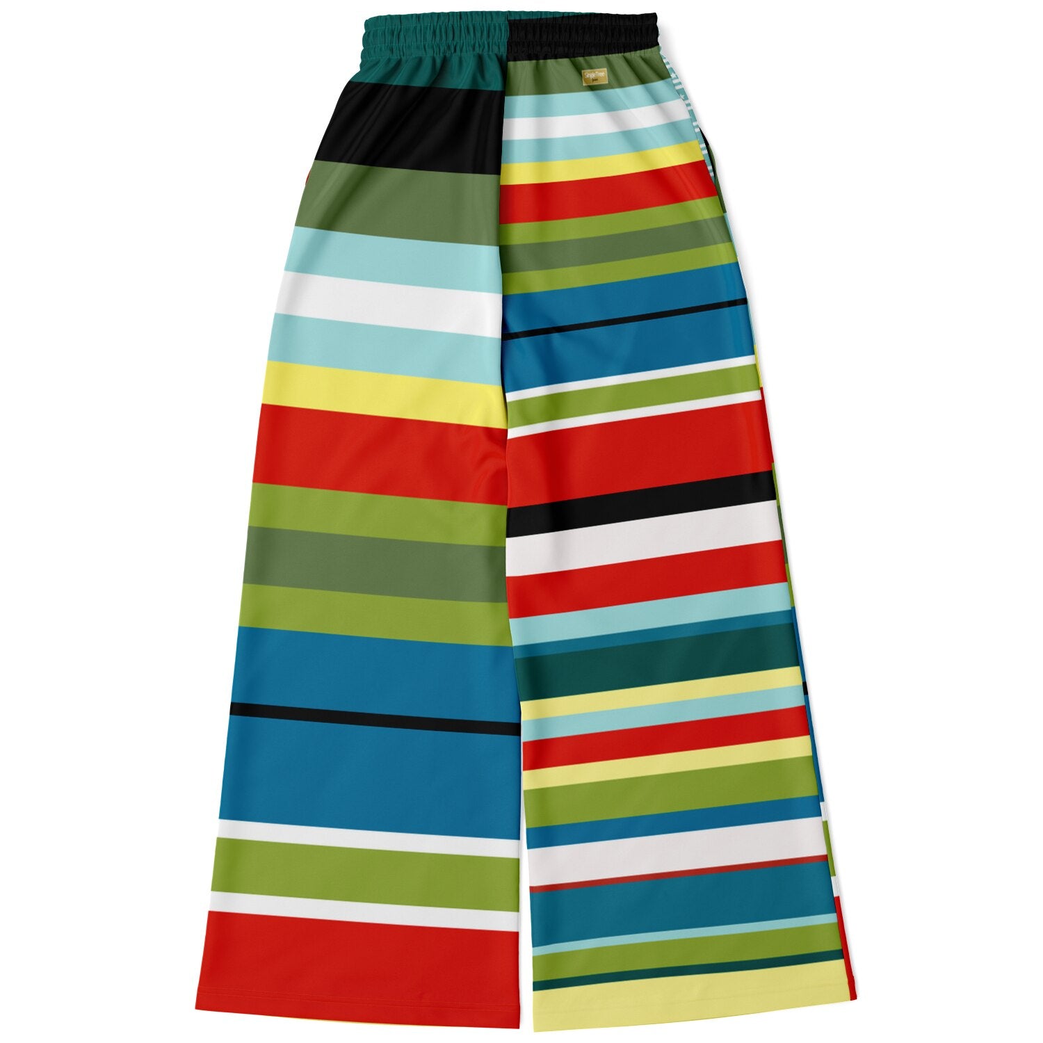 Everglades Rainbow Stripe Eco-Poly Wide Leg Pants