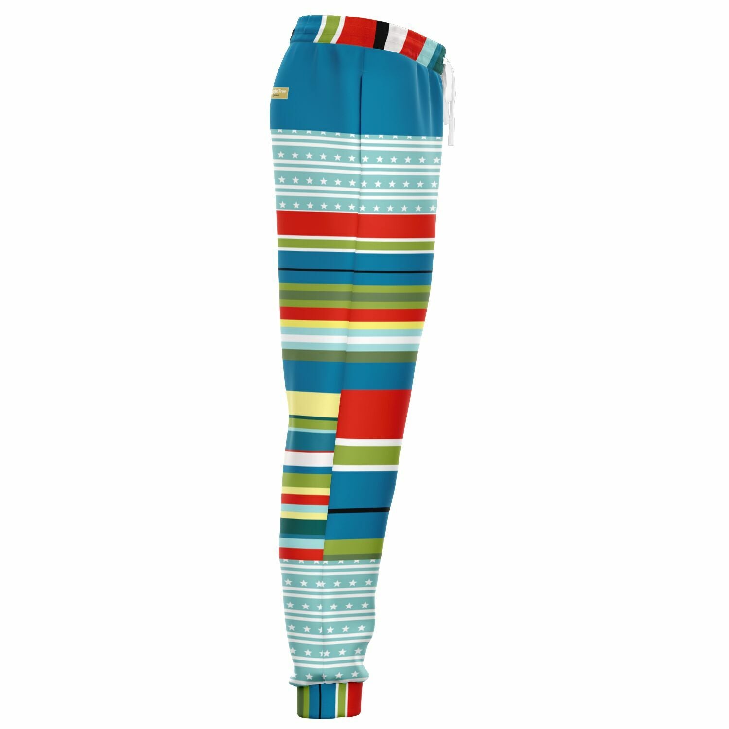 Everglades Rainbow Stripe Eco-Poly Joggers