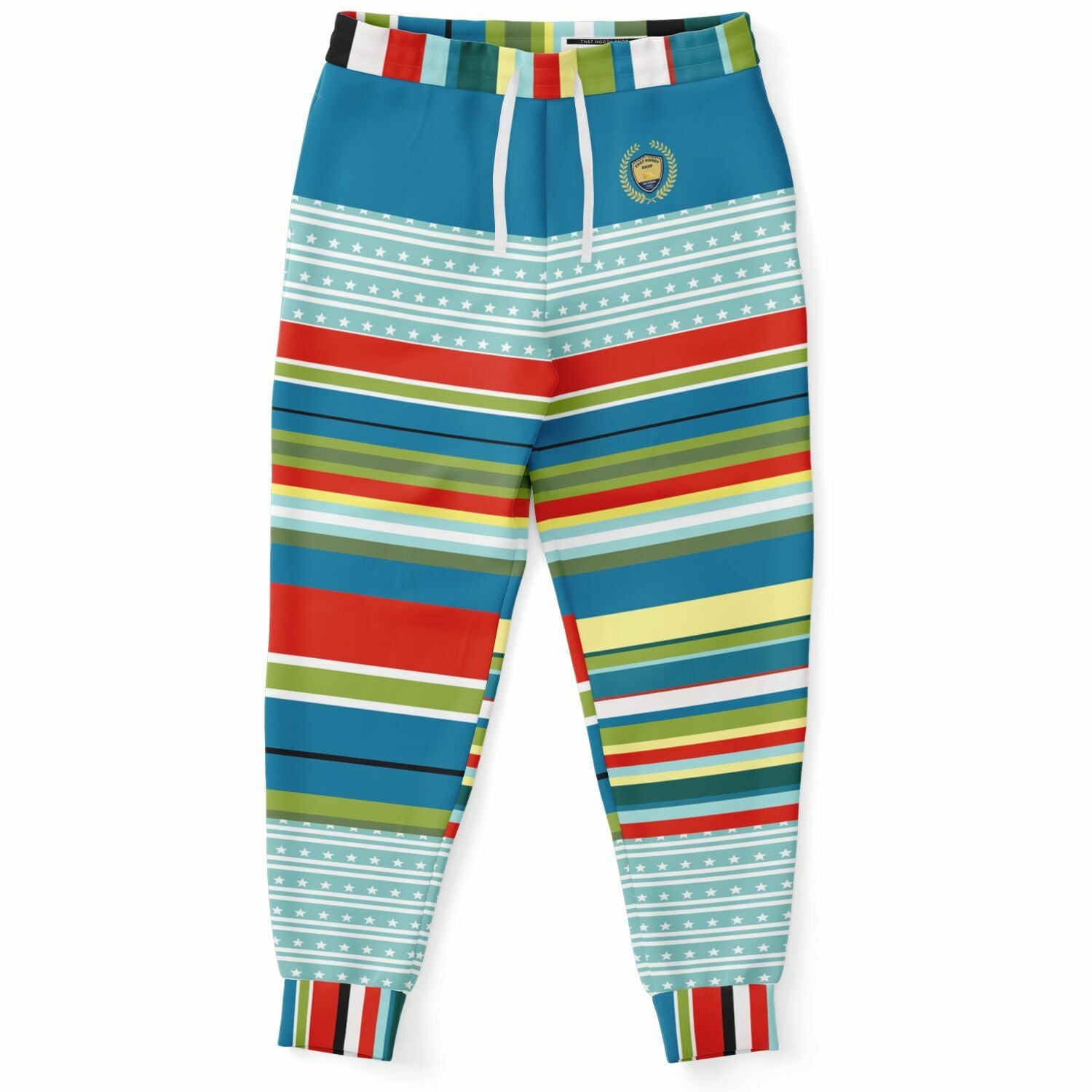 Everglades Rainbow Stripe Eco-Poly Joggers