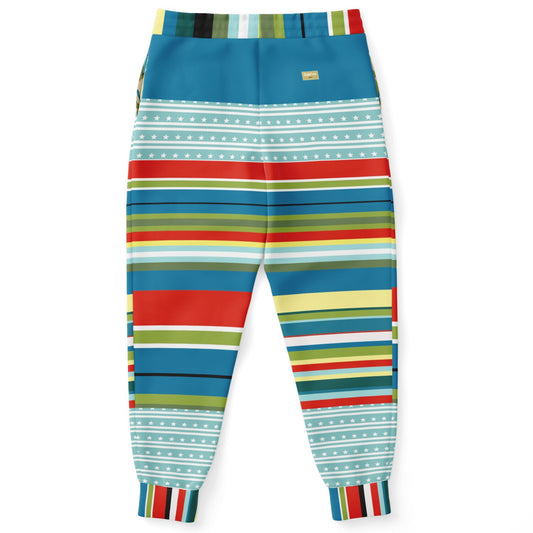 Everglades Rainbow Stripe Eco-Poly Joggers