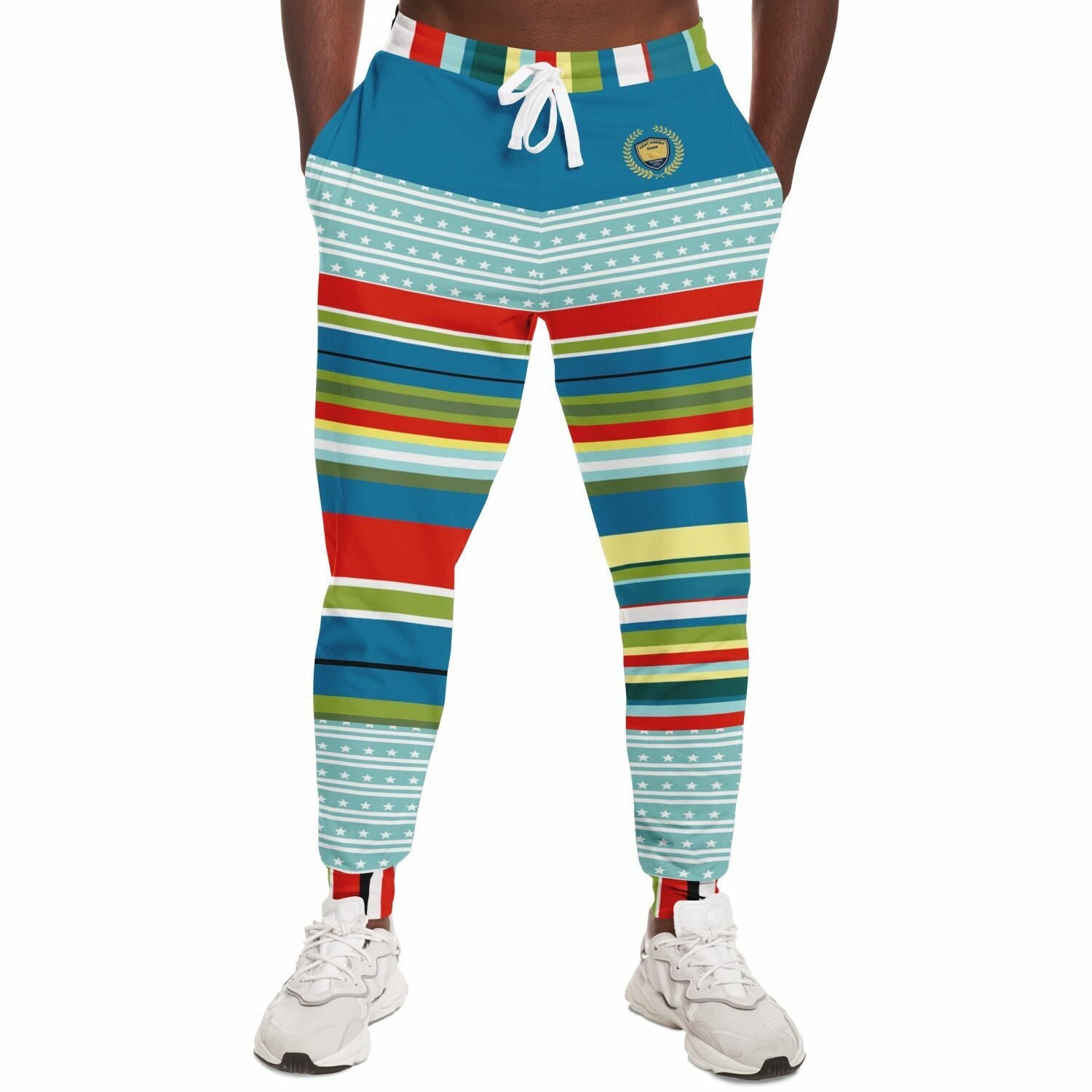 Everglades Rainbow Stripe Eco-Poly Joggers