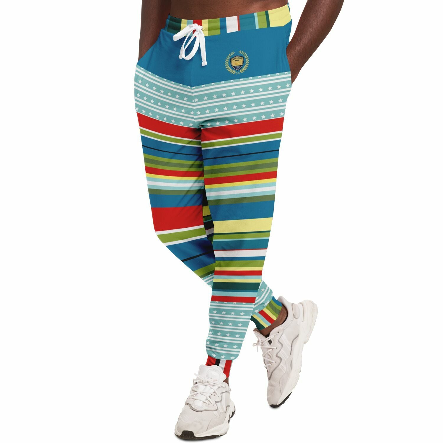 Everglades Rainbow Stripe Eco-Poly Joggers