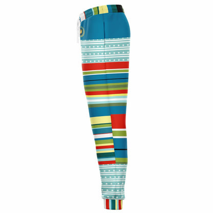 Everglades Rainbow Stripe Eco-Poly Joggers