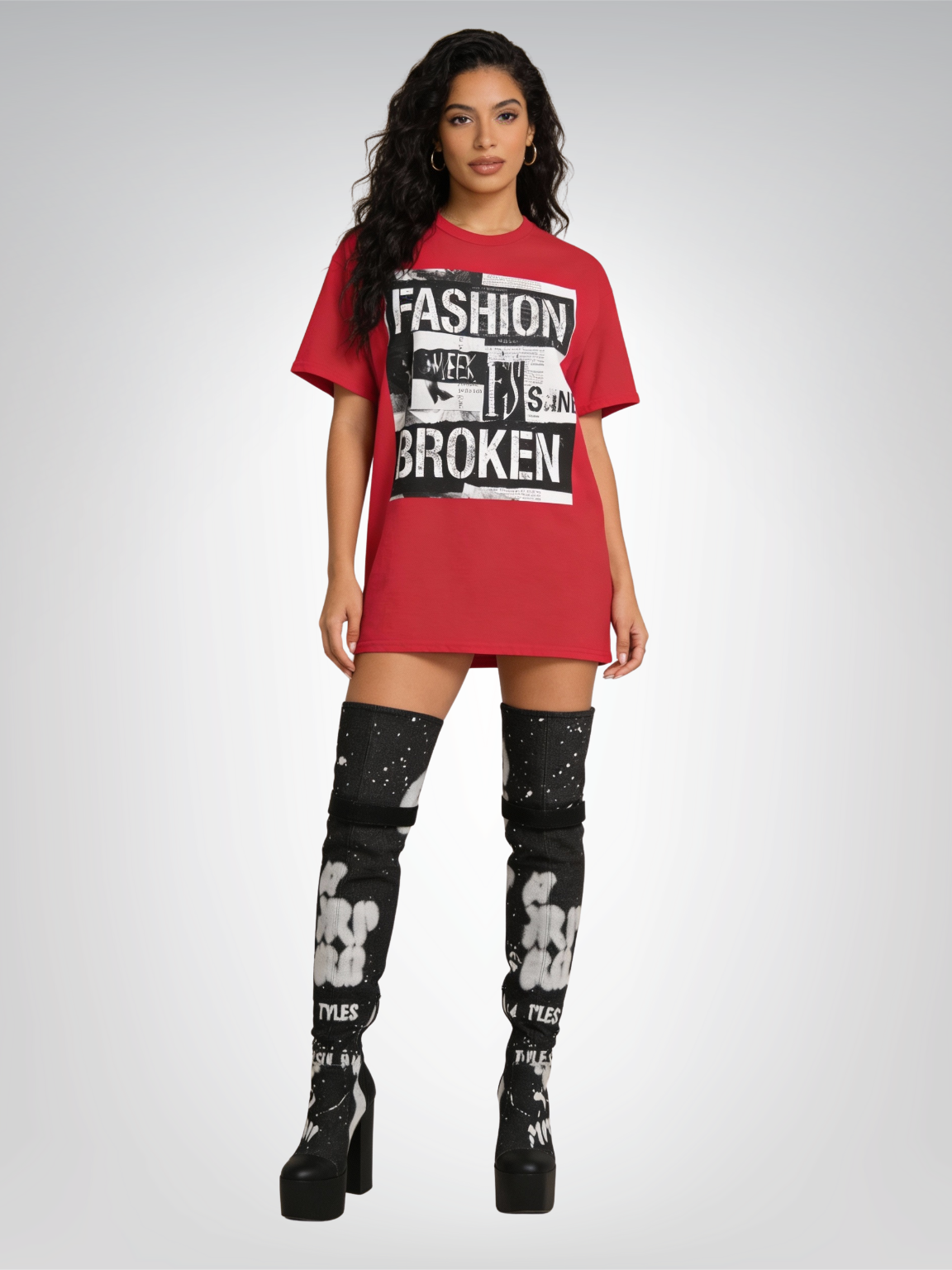 Fashion is Broken Heavyweight Unisex Tee