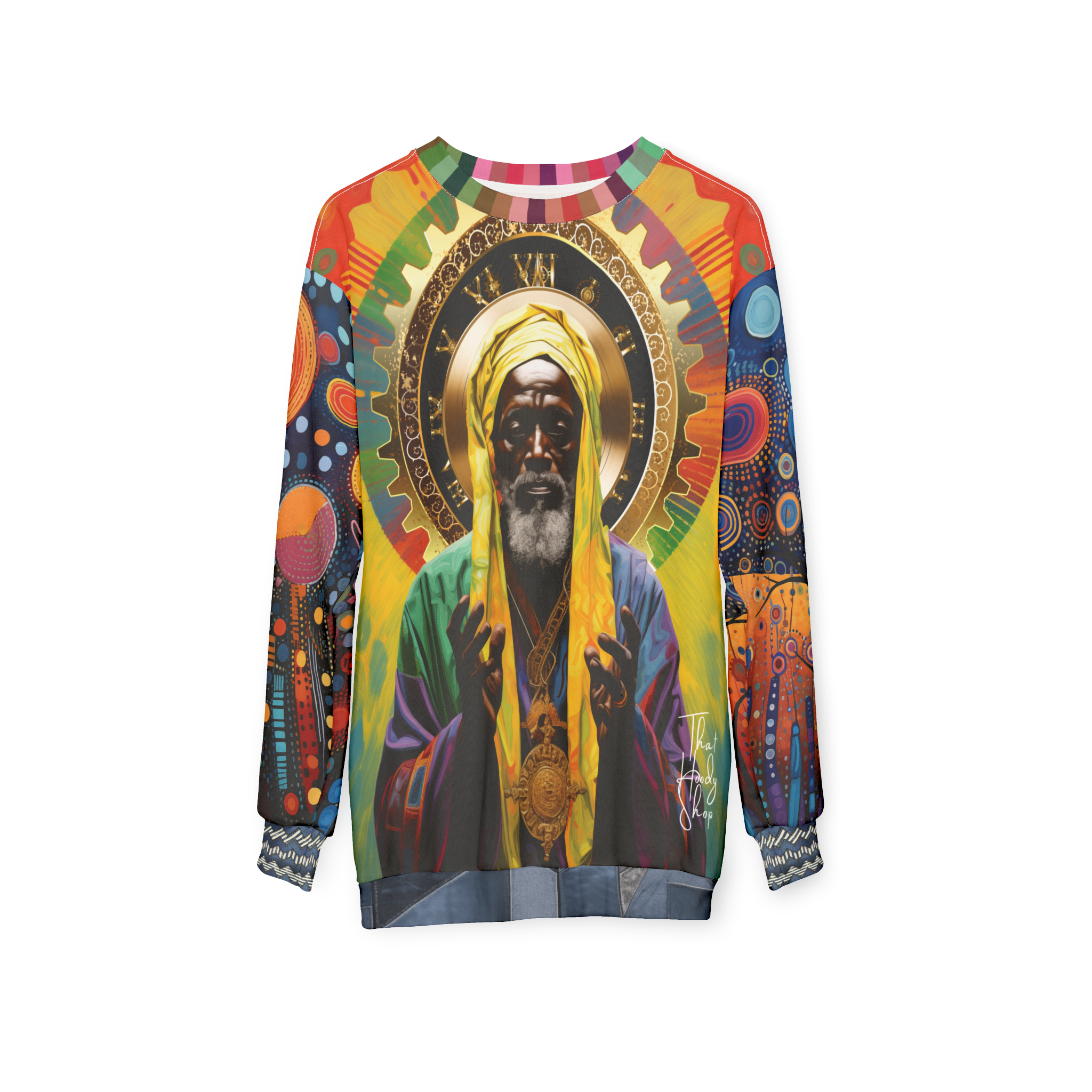 Father God in Heaven Unisex Sweatshirt (Gold Label)
