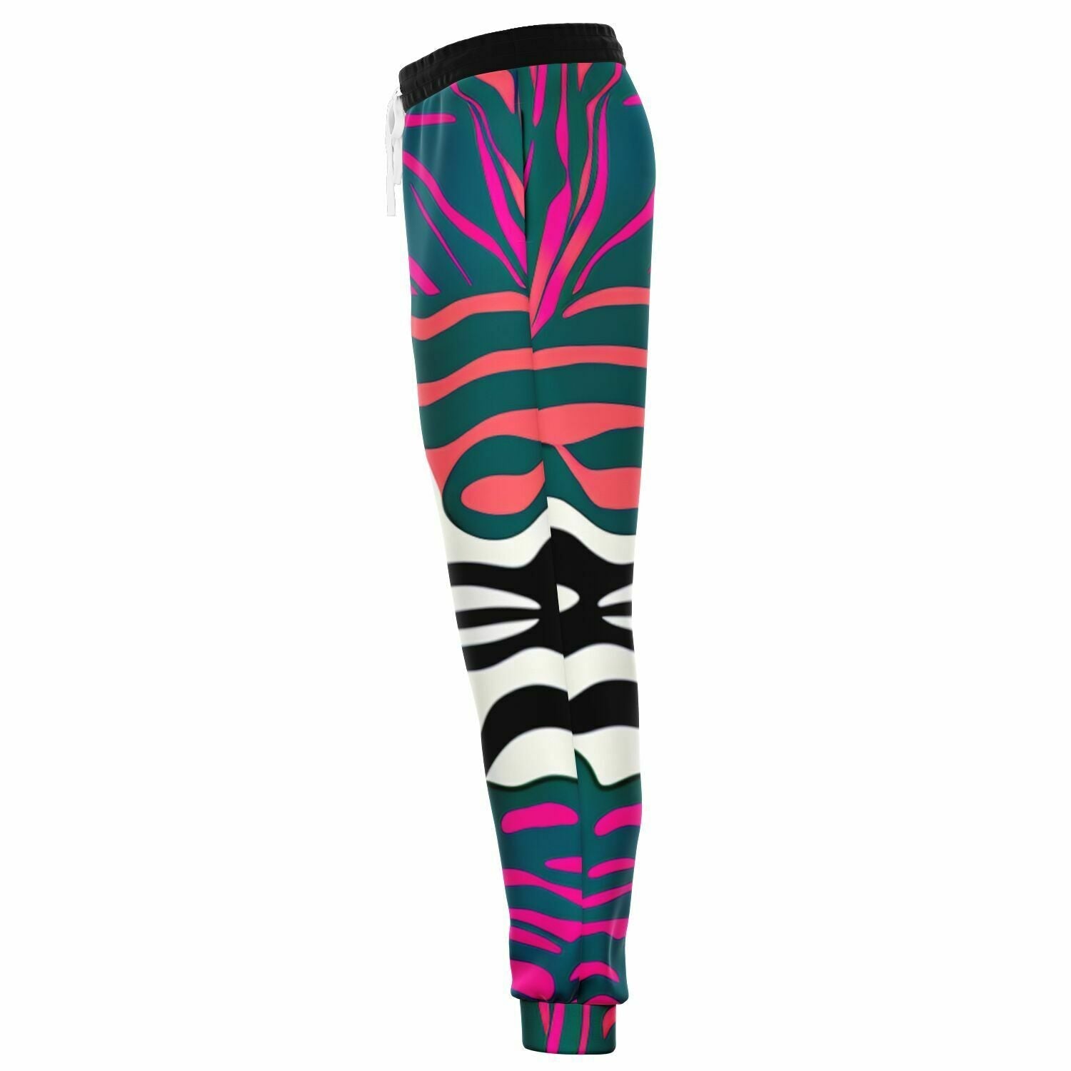 Electrified Zebra Eco-Poly Unisex Joggers