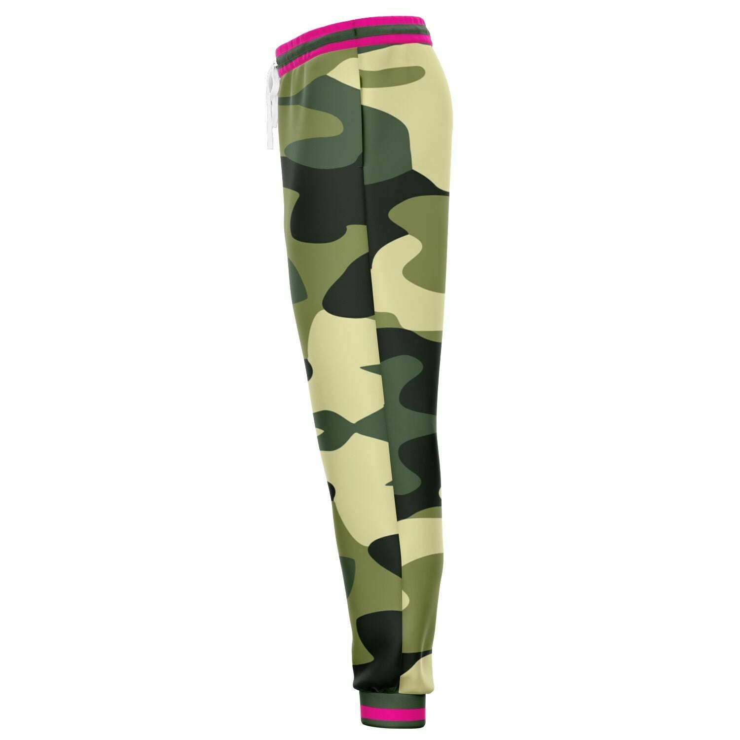Green Marsh Camo Eco-Poly Unisex Joggers