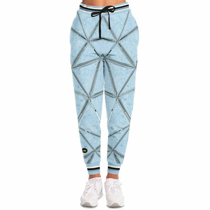 Blue Ice Igloo Geo Dome Eco-Poly Unisex Joggers