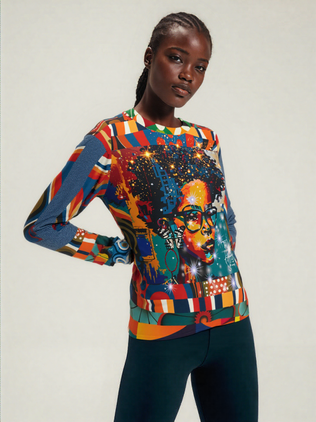 Fierce and Dejected Graffiti Unisex Sweatshirt (Gold Label)