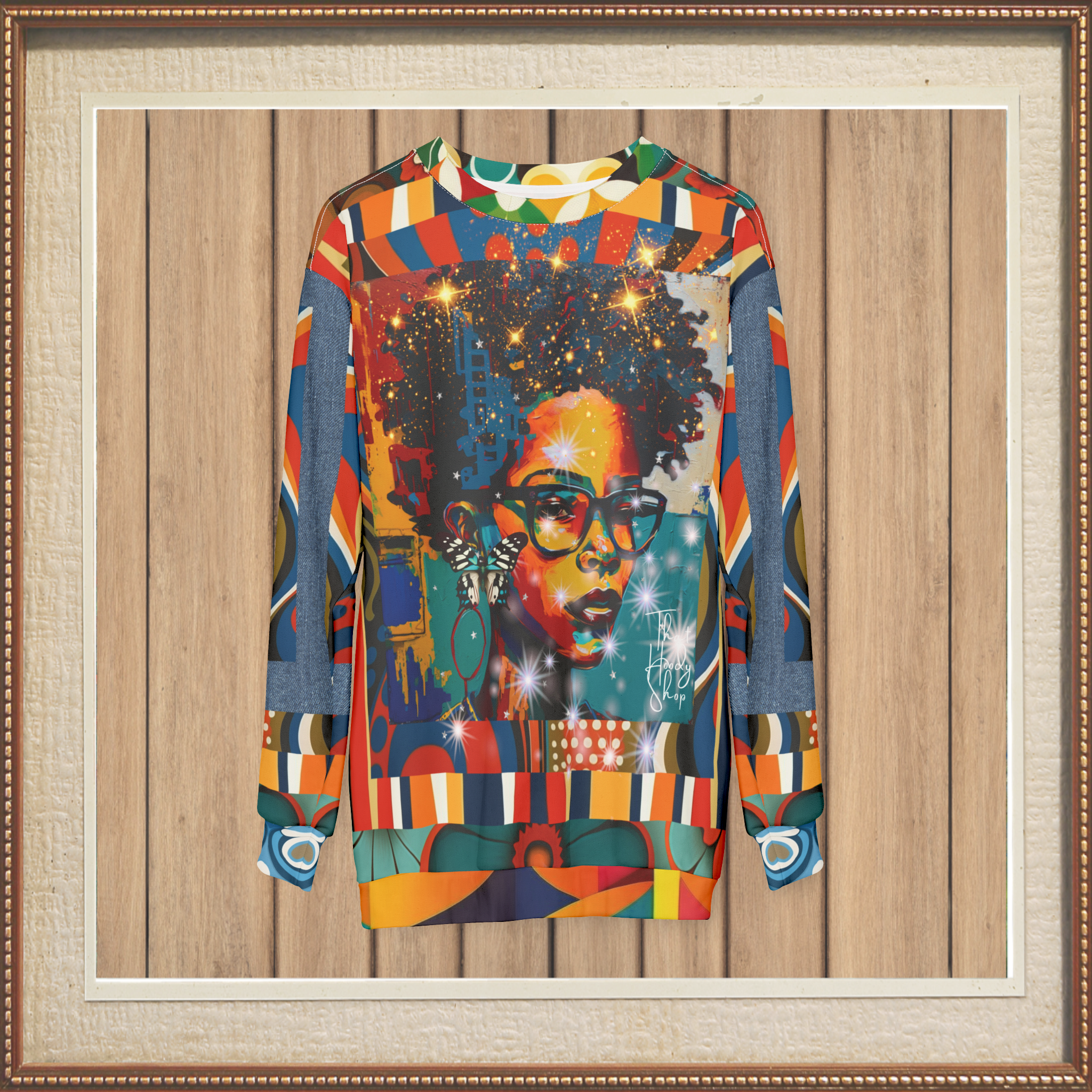 Fierce and Dejected Graffiti Unisex Sweatshirt (Gold Label)