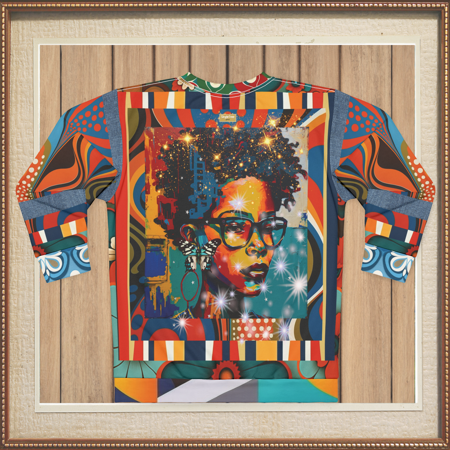 Fierce and Dejected Graffiti Unisex Sweatshirt (Gold Label)