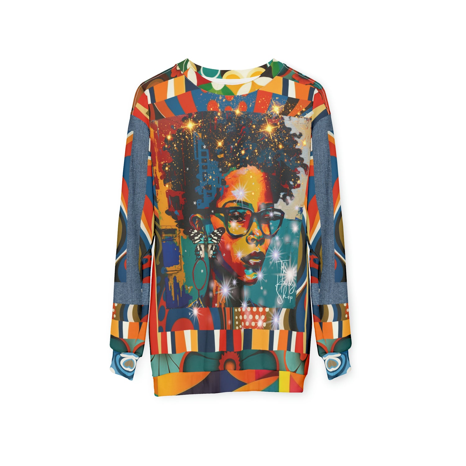 Fierce and Dejected Graffiti Unisex Sweatshirt (Gold Label)