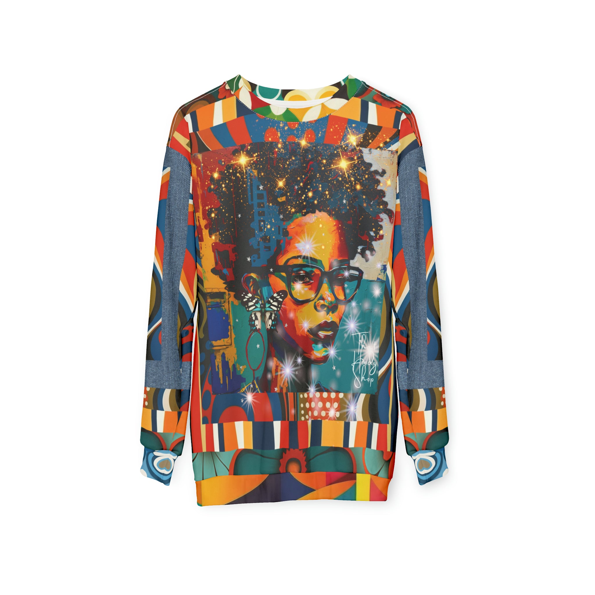 Fierce and Dejected Graffiti Unisex Sweatshirt (Gold Label)