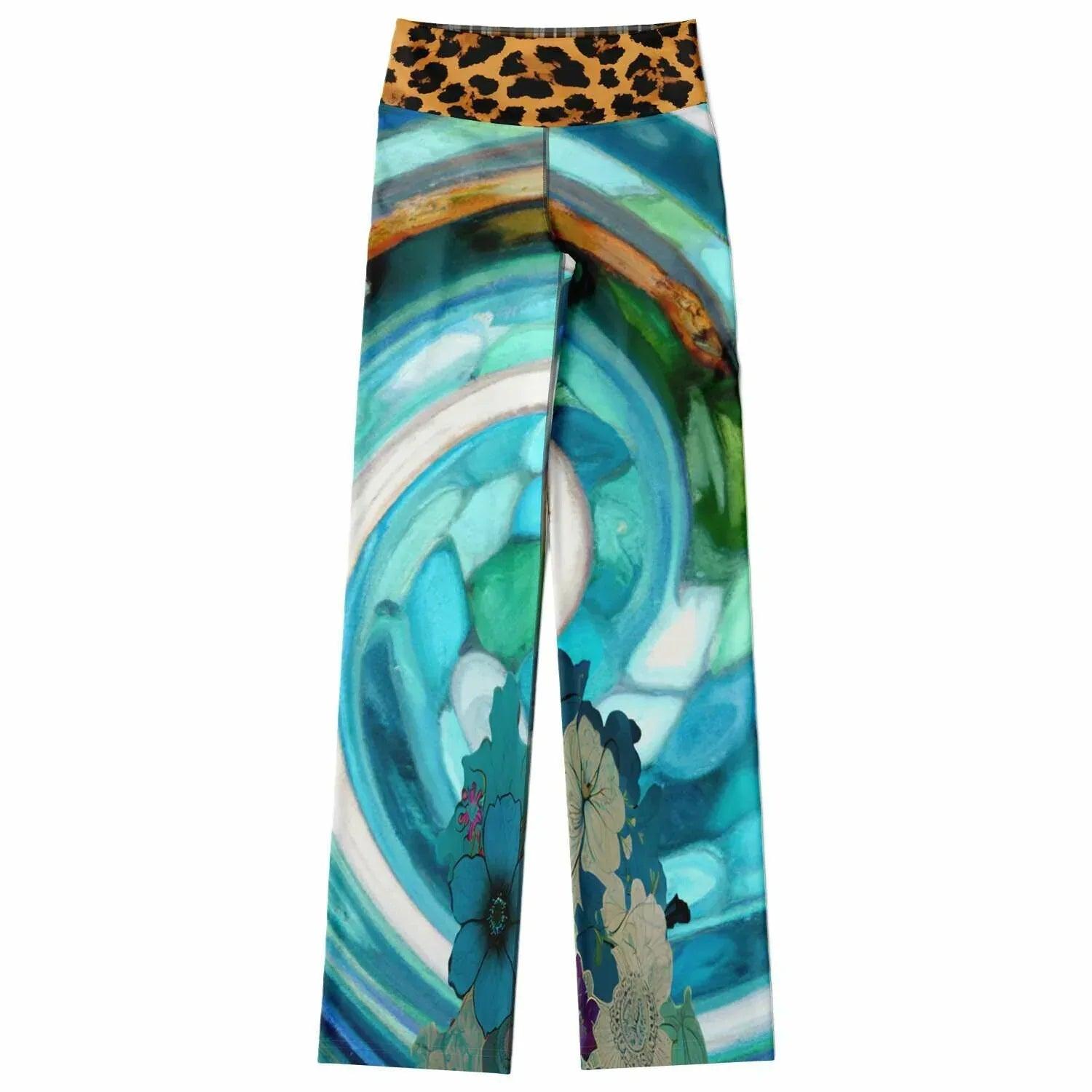 Figian Tide Pool Flare Leggings