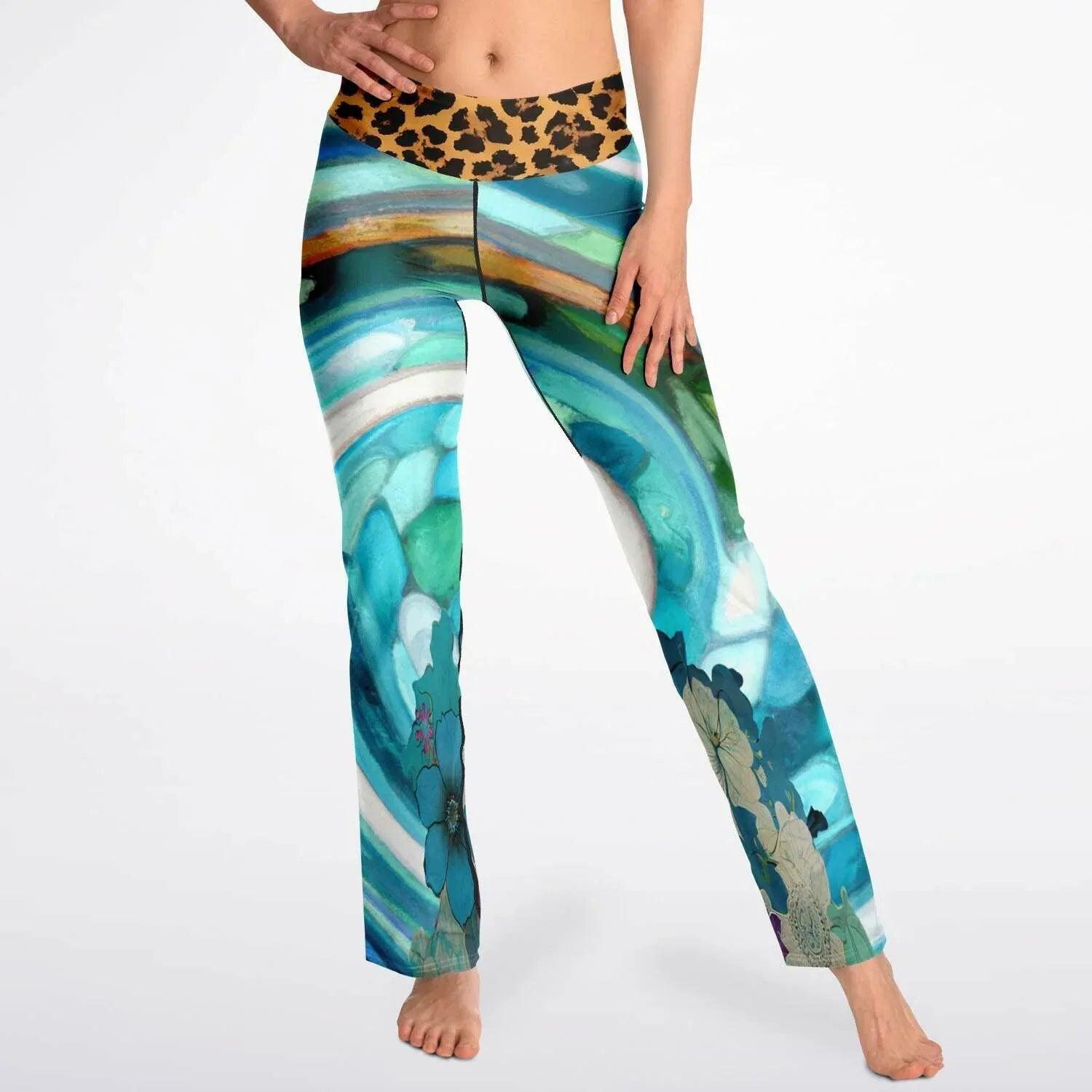 Figian Tide Pool Flare Leggings