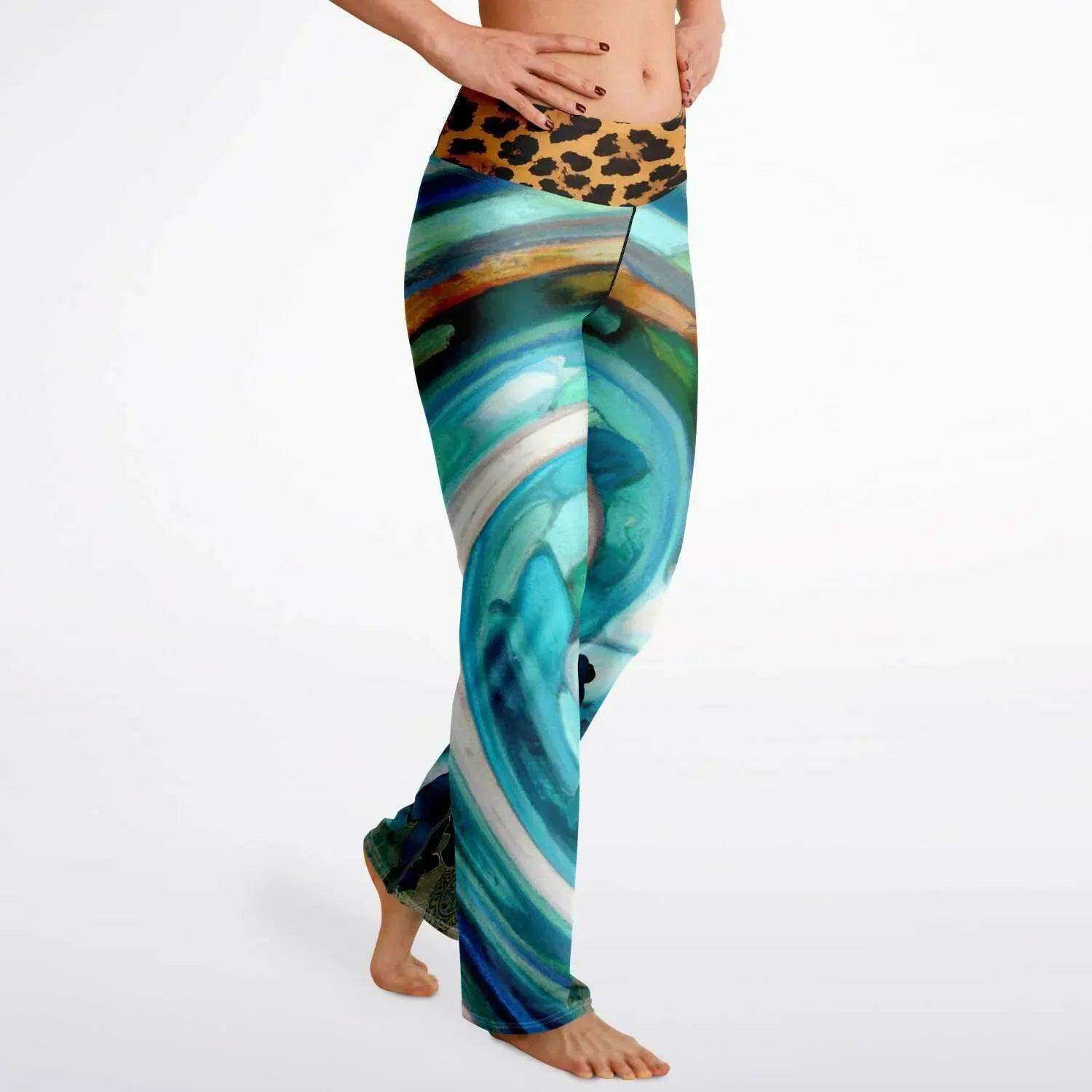 Figian Tide Pool Flare Leggings