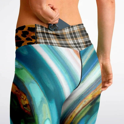 Figian Tide Pool Flare Leggings