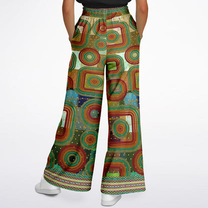 Flashback to the 70s Eco-Poly Wide Leg Pants