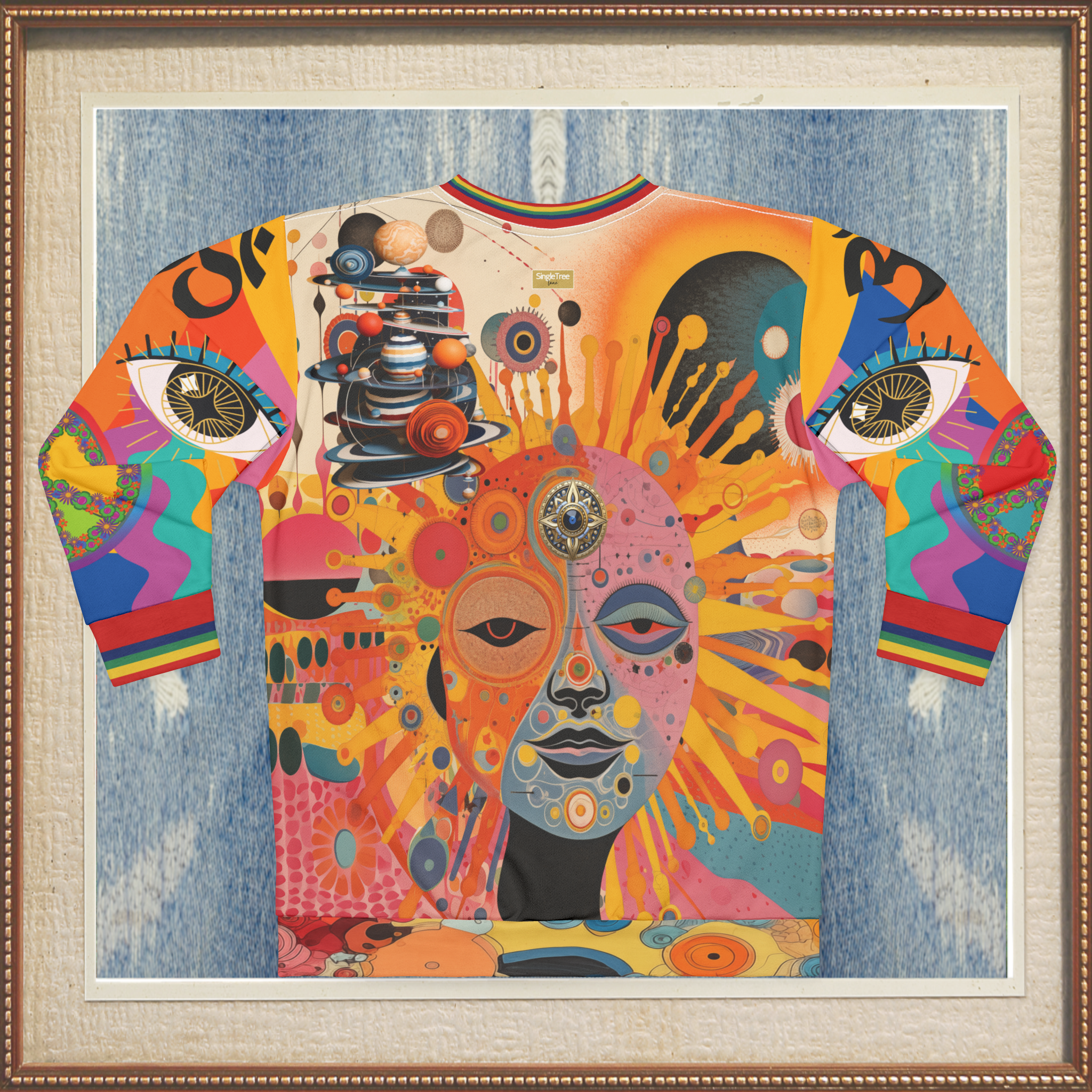 Futurama Sun Goddess in Metropolis Haze Unisex Sweatshirt (Gold Label)