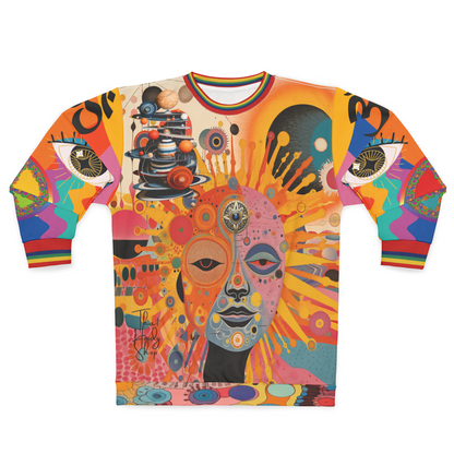 Futurama Sun Goddess in Metropolis Haze Unisex Sweatshirt (Gold Label)