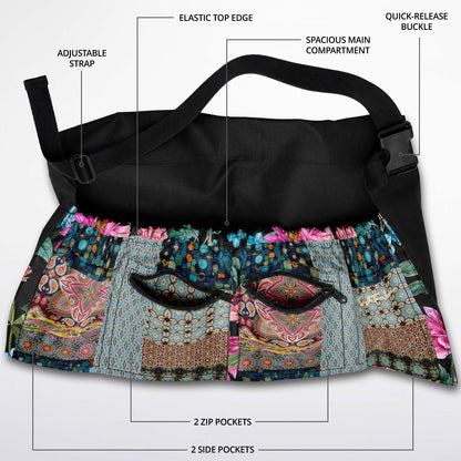 California Gypsy Patchwork Garden Harvest Bag