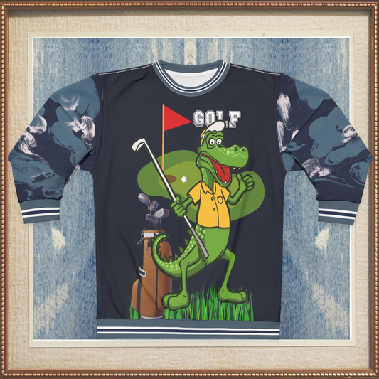Gator Goes Golfing Unisex Sweatshirt (Gold Label)