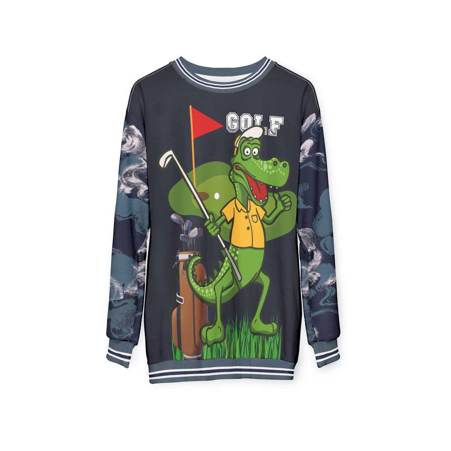 Gator Goes Golfing Unisex Sweatshirt (Gold Label)