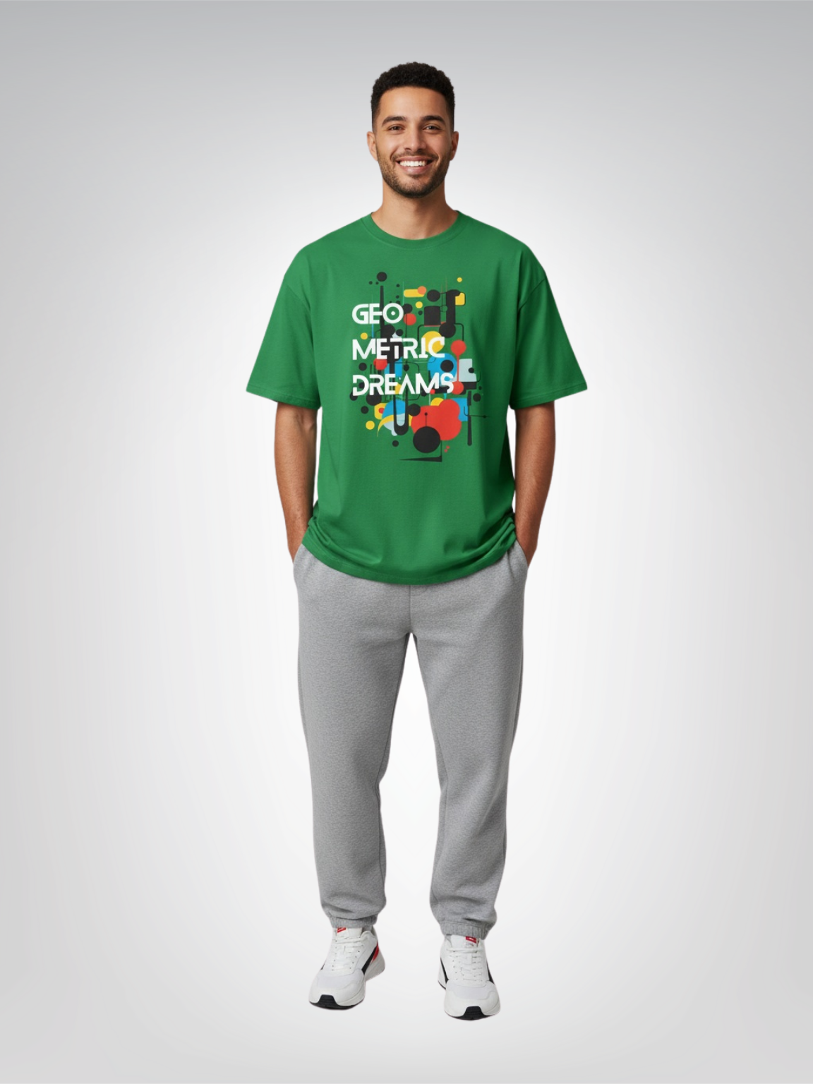 Geometric Dreams - Museum Collection - Heavyweight Unisex Tee