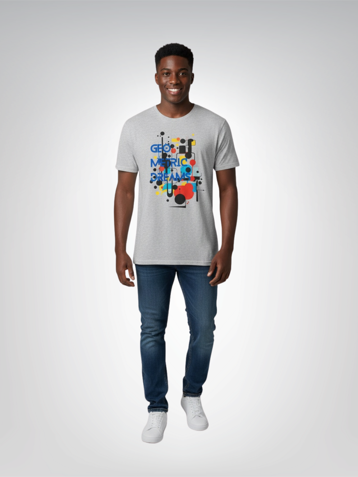 Geometric Dreams - Museum Collection - Heavyweight Unisex Tee