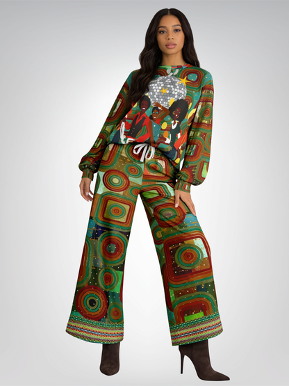 Get Down, Get Funky - Blue Horizon Edition Unisex Sweatshirt (Gold Label)