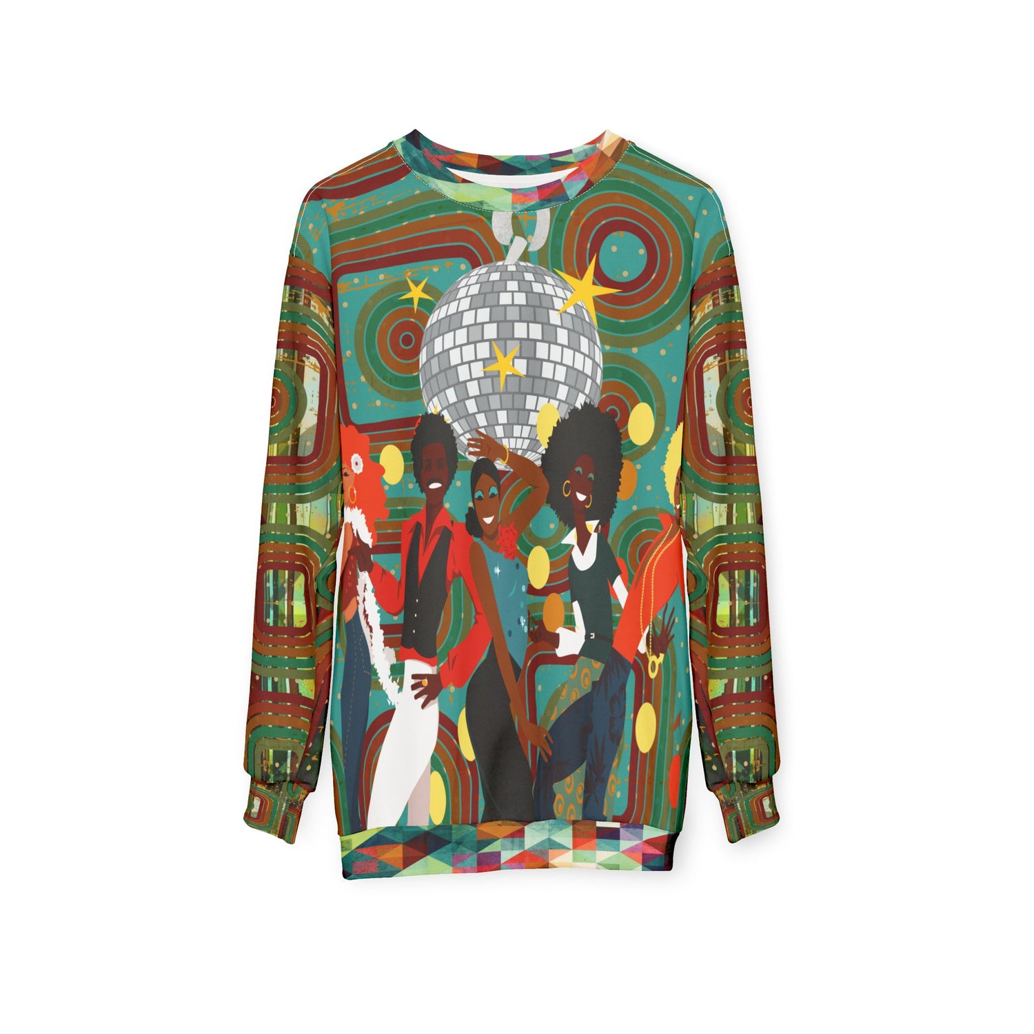 Get Down, Get Funky - Blue Horizon Edition Unisex Sweatshirt (Gold Label)