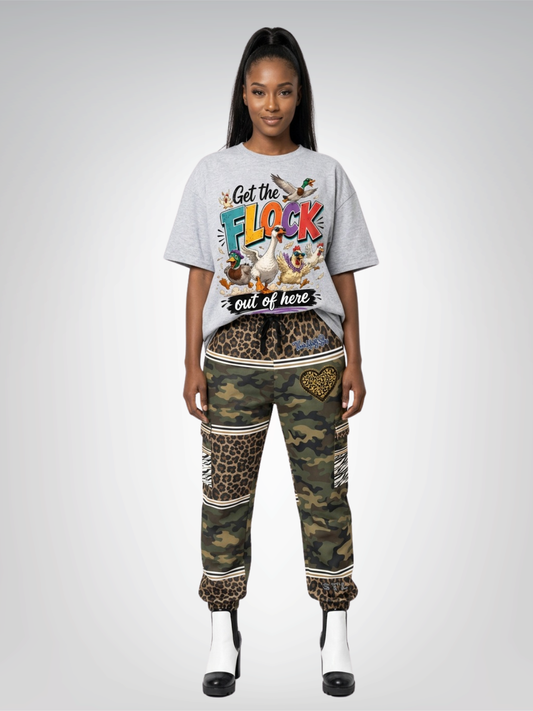 Get the FLOCK Out of Here - Duck Brigade Heavyweight Unisex Tee