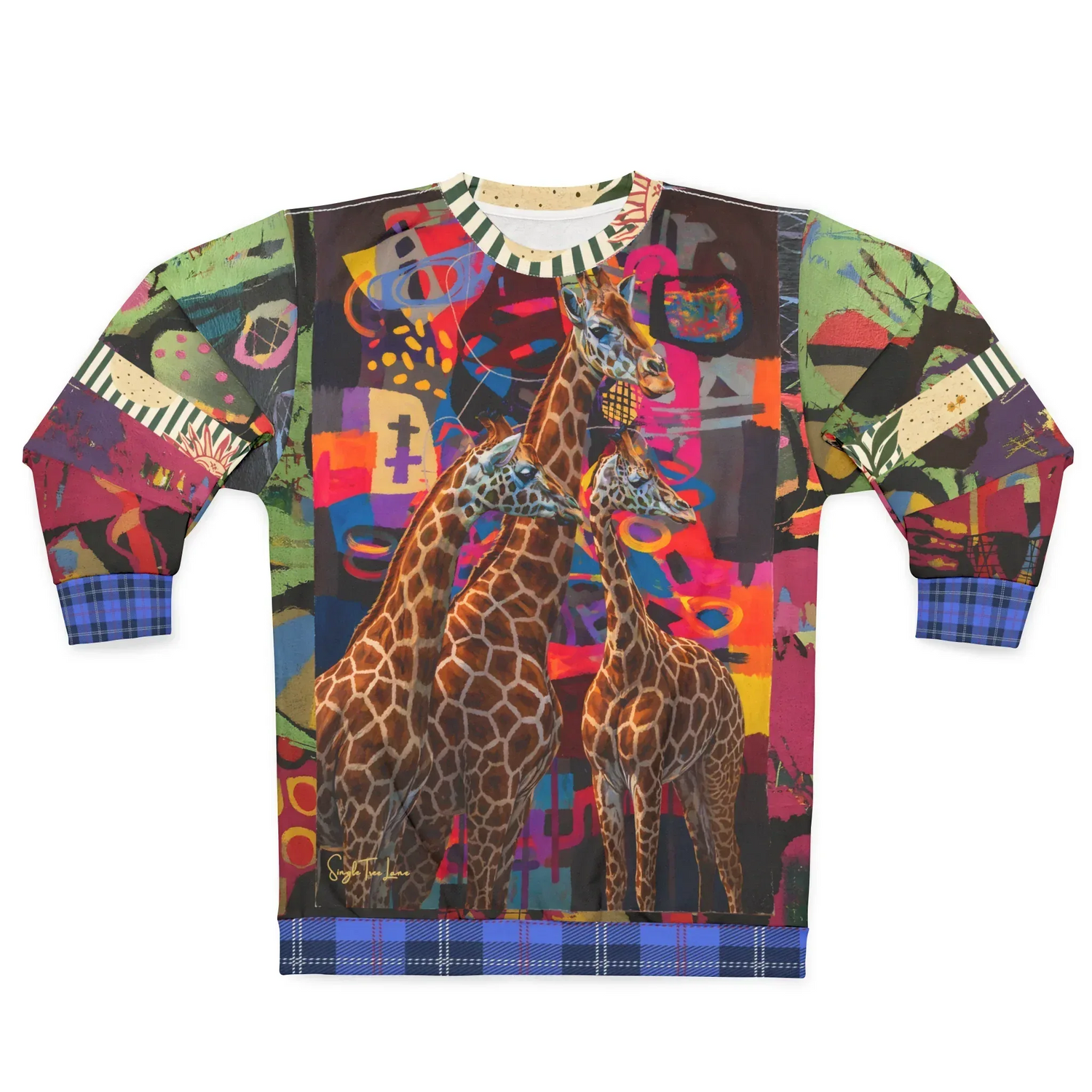 Giraffes of Tanzania - Straight Outta Africa Collection - Unisex Sweatshirt (Gold Label)