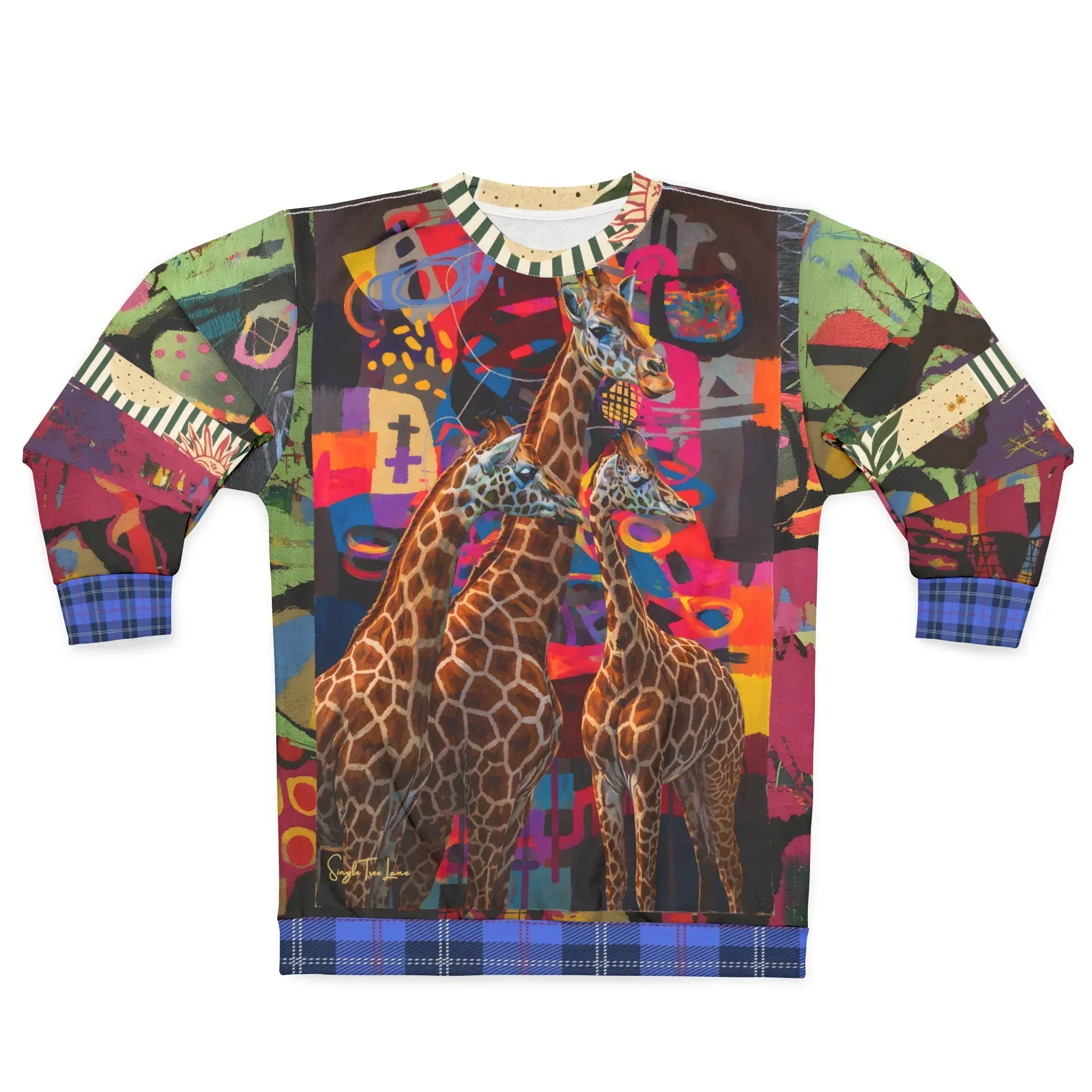 Giraffes of Tanzania - Straight Outta Africa Collection - Unisex Sweatshirt (Gold Label)