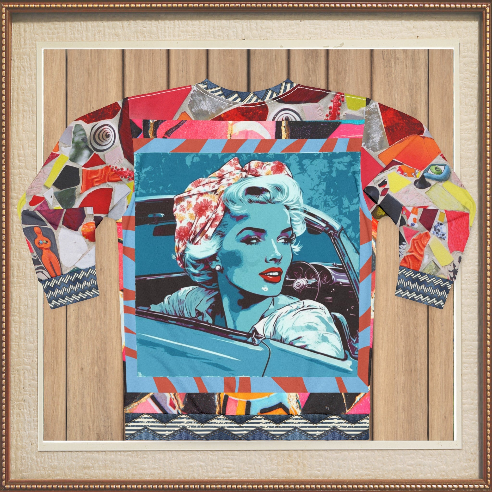 Girl on Blue Highway Sweatshirt (Gold Label)