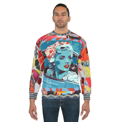 Girl on Blue Highway Sweatshirt (Gold Label)