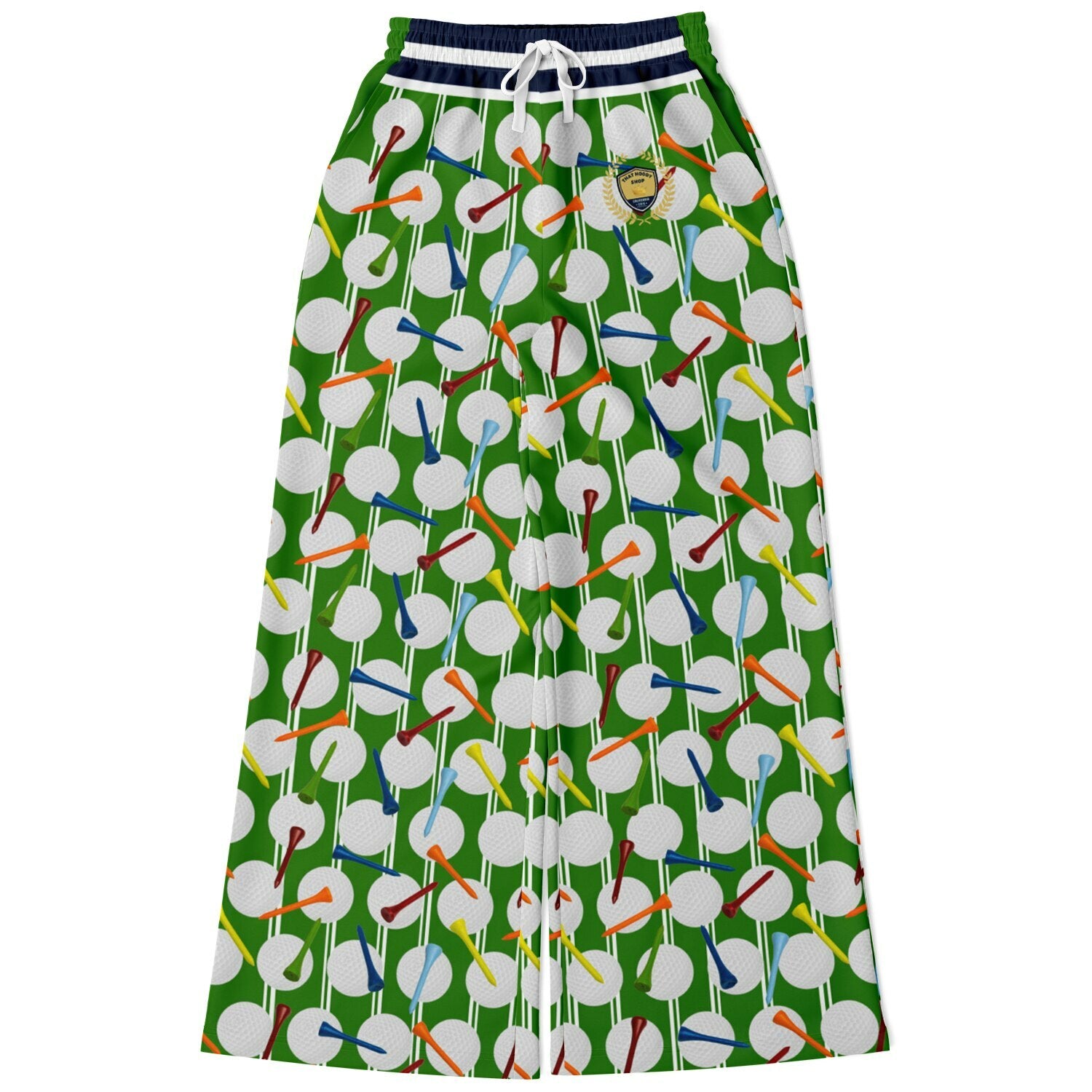 Golf Day Hooray Eco-Poly Wide Leg Pants