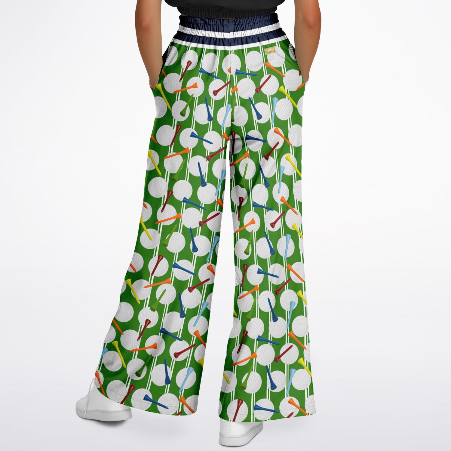 Golf Day Hooray Eco-Poly Wide Leg Pants
