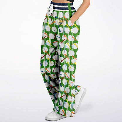 Golf Day Hooray Eco-Poly Wide Leg Pants