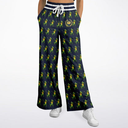 Gator Goes Golfing Eco-Poly Wide Leg Pants