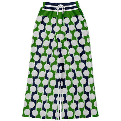 Golf - Off to the Tourney Eco-Poly Wide Leg Pants