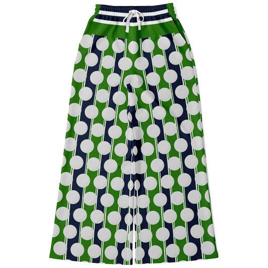 Golf - Off to the Tourney Eco-Poly Wide Leg Pants