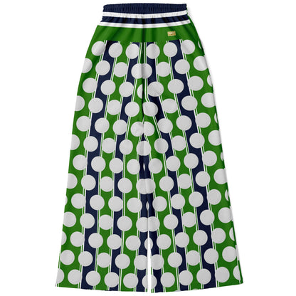 Golf - Off to the Tourney Eco-Poly Wide Leg Pants