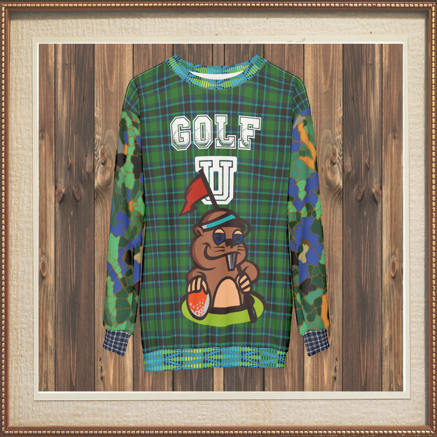 Golf U Gopher Unisex Sweatshirt (Gold Label)
