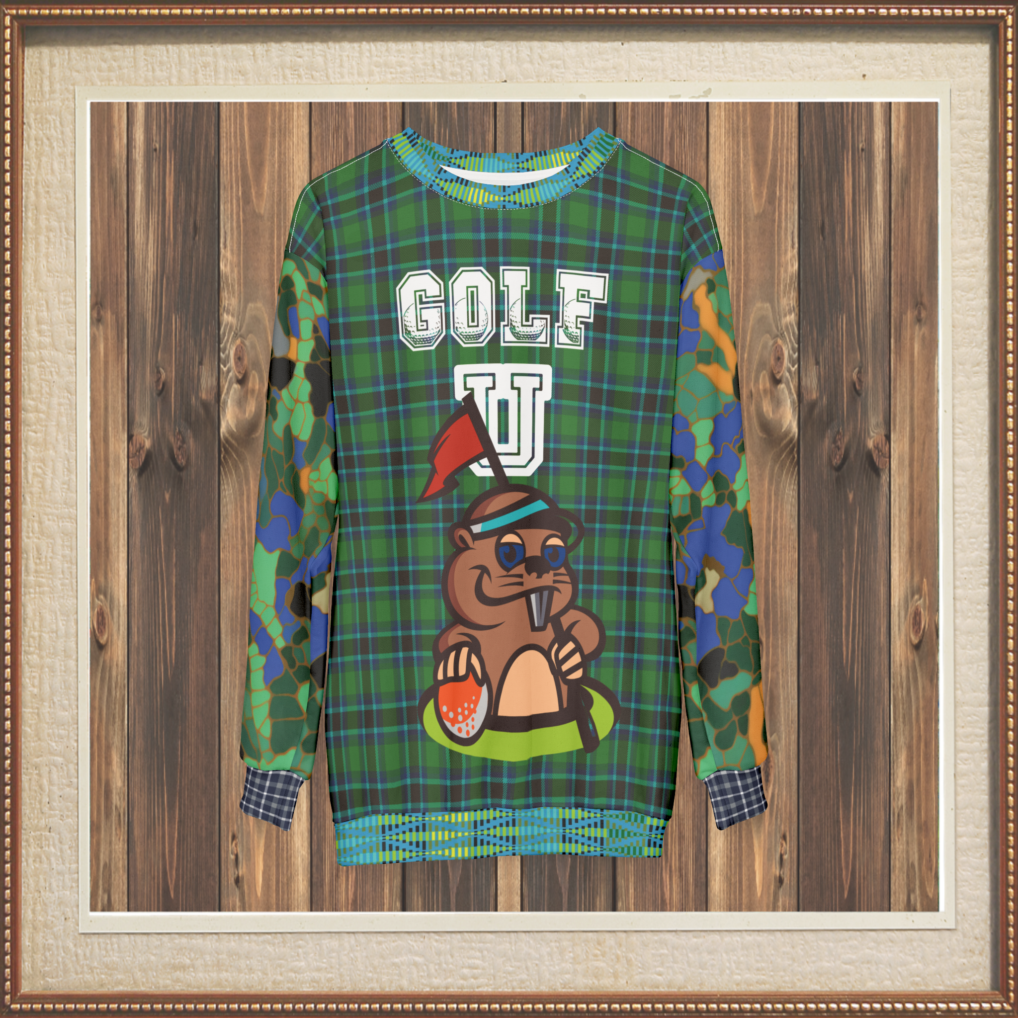 Golf U Gopher Unisex Sweatshirt (Gold Label)