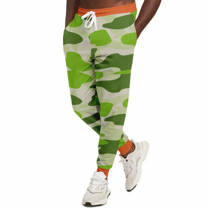 Green Hills Camo Eco-Poly Unisex Joggers