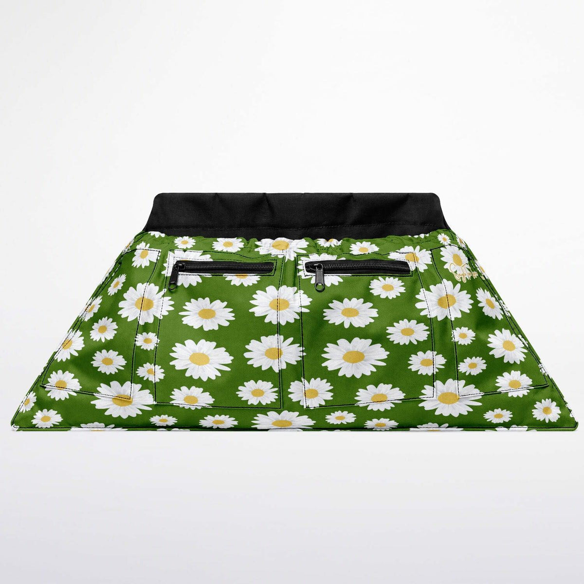 Green in My Daisies Floral Garden Harvest Bag