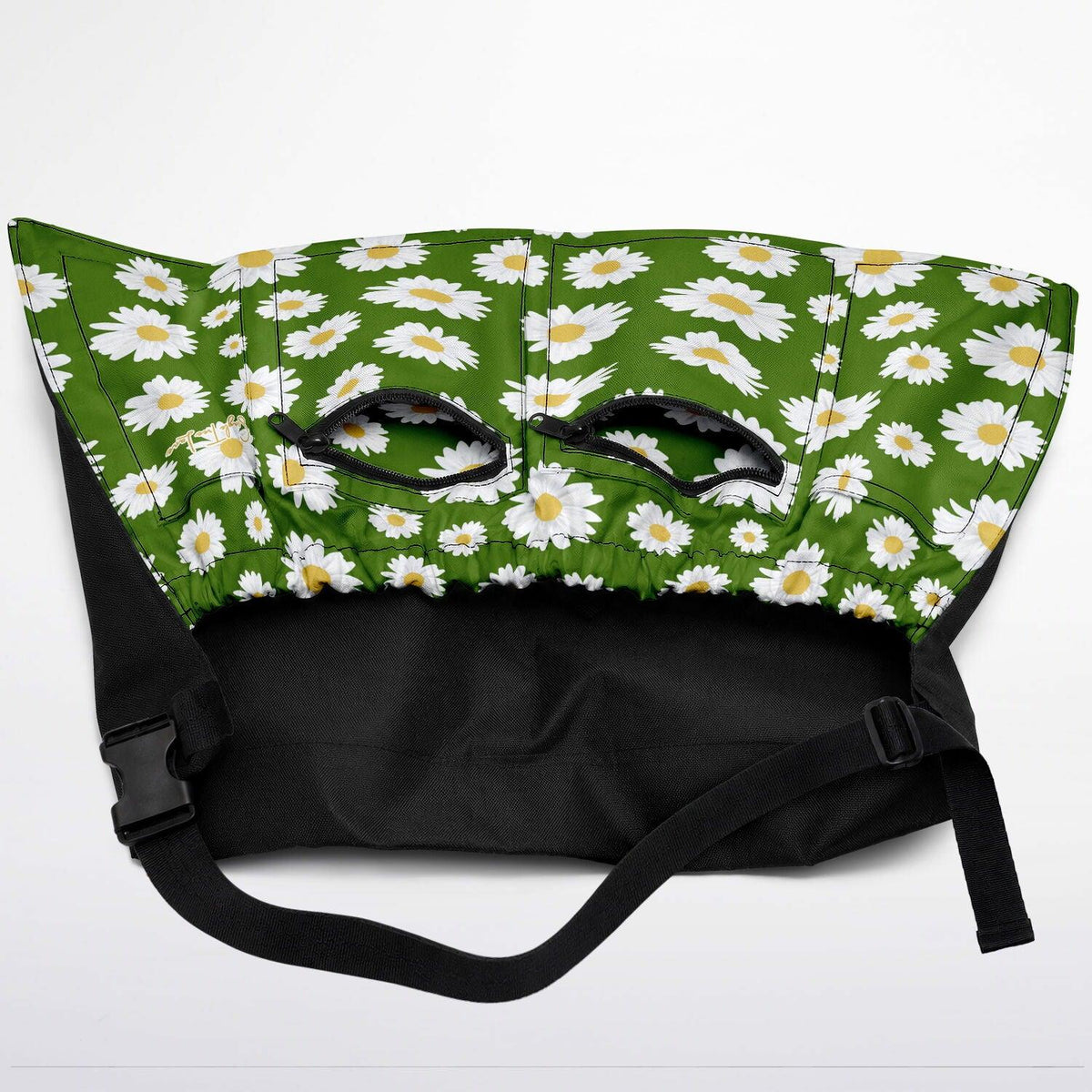 Green in My Daisies Floral Garden Harvest Bag
